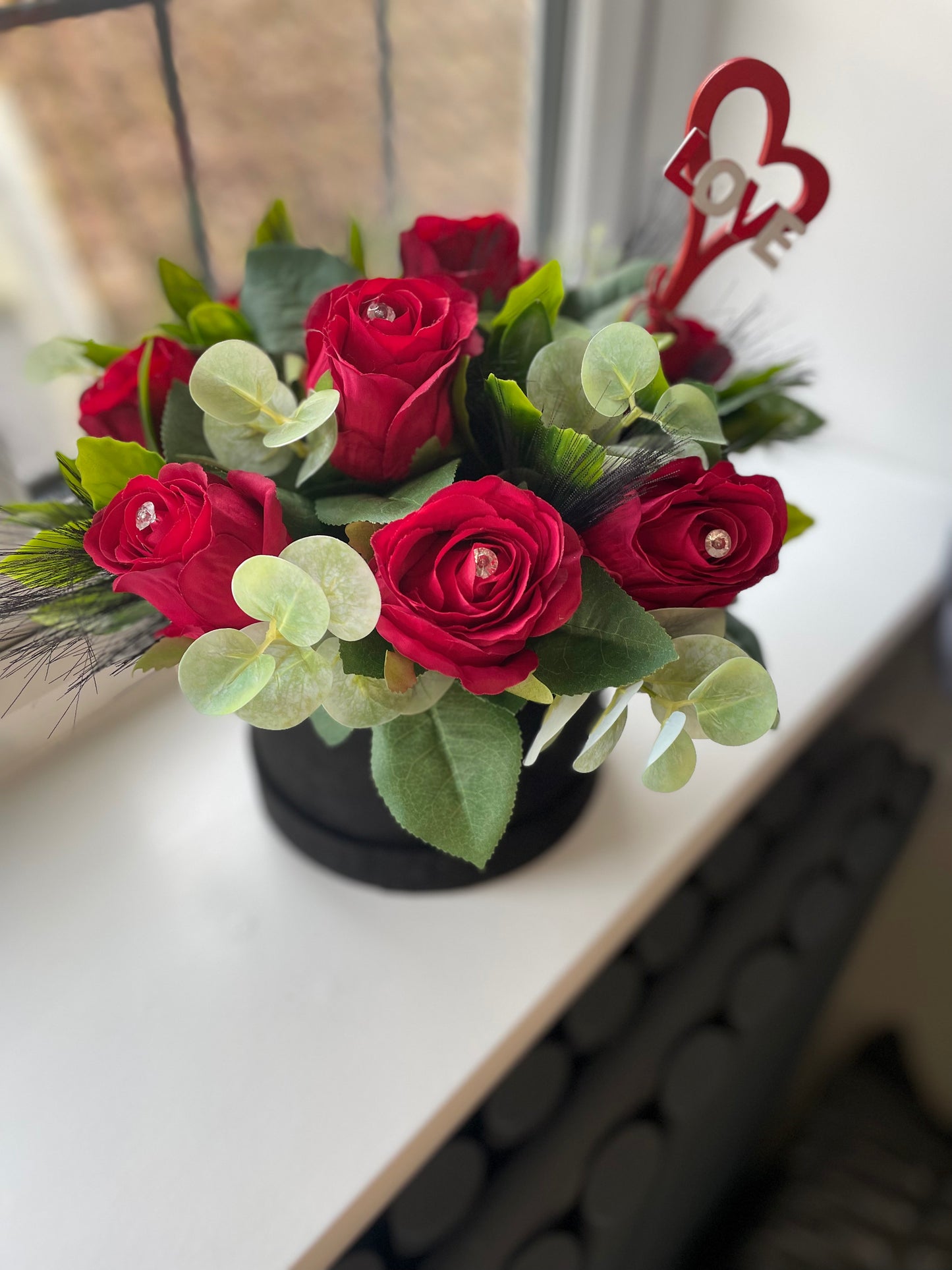 Classic Valentines Hatbox