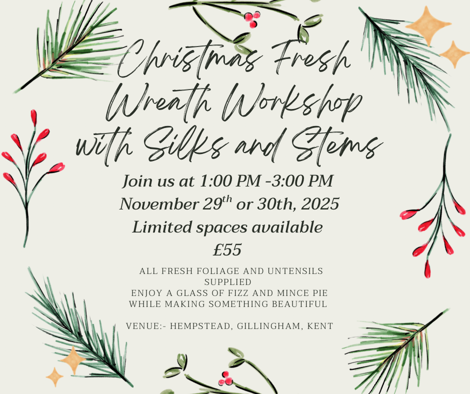 Christmas Fresh Wreath Workshop